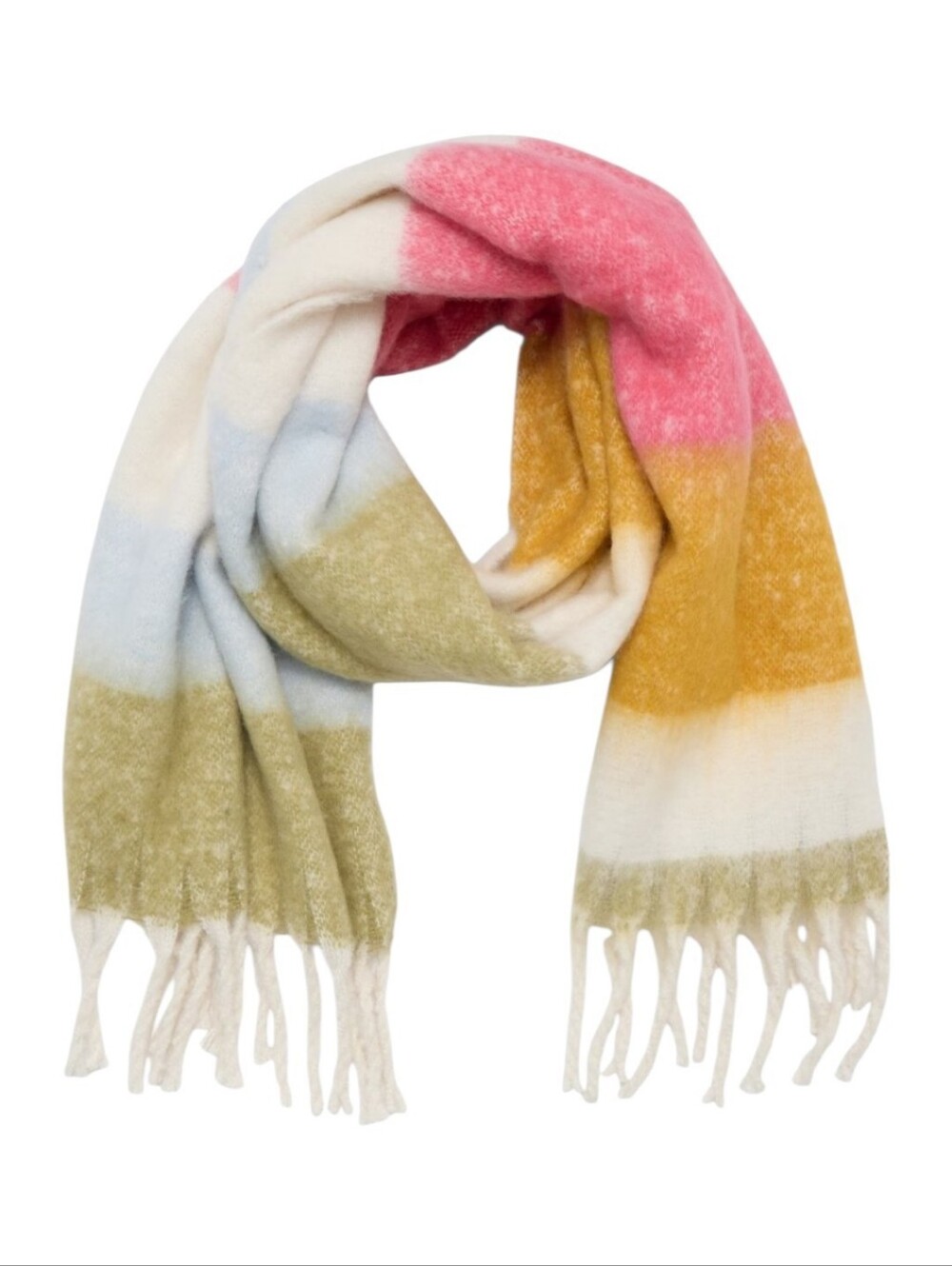 Multicolor Yarn Scarf